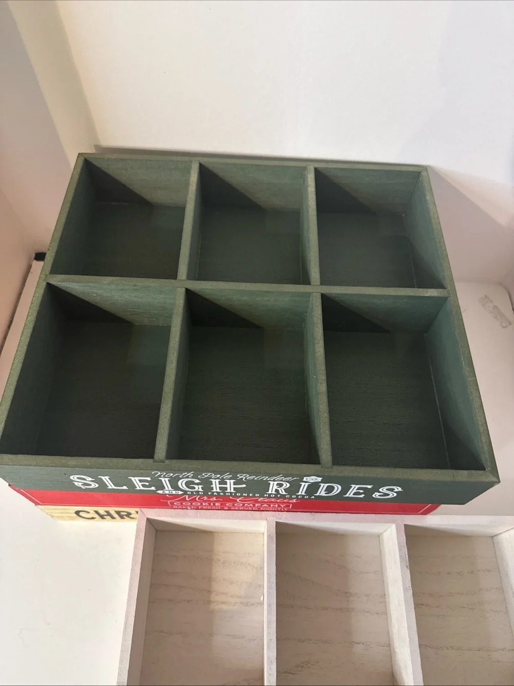 Target playground 2021 holiday wooden crates set of 4